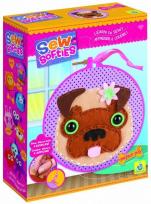 Opakowanie Zestaw kreatywny - Uszyj obrazek z pieskiem