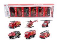 Opakowanie Zestaw Małych Resoraków 6szt - Straż