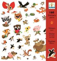 Opakowanie Zestaw naklejek 160 cz. - Zwierzątka
