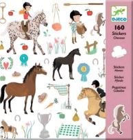 Opakowanie Zestaw naklejek 160 szt. - Konie