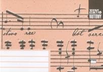 Opakowanie Zeszyt nutowy B1 - A5 leżący - 4 linie PWM