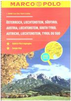 Okładka książki Atlas Austria 1:200 000 spirala w.2018 MARCO POLO