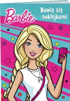 Okładka książki Barbie Bawię się naklejkami