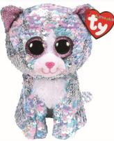 Opakowanie Beanie Boos Whimsy - Cekinowy Kot 15 cm