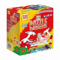 Opakowanie Big puzzle - do kolorowania Przygody Koziołka...