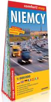 Okładka książki Comfort!map Niemcy 1:900 000 mapa w.2018