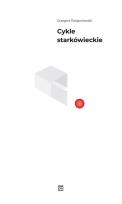 Okładka książki Cykle starkówieckie