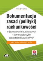 Okładka książki Dokumentacja zasad (polityki) rachunkowości