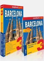 Okładka książki Explore! guide Barcelona 3w1 w.2019