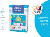 Opakowanie GRA UKŁADAM SŁOWA LITERAKI STARSZAKI ZU&BERRY