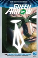 Okładka książki Green Arrow T.1 Śmierć i życie O. Quena (srebrna)