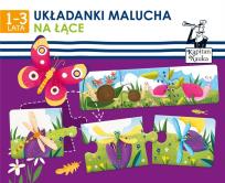 Okładka książki Kapitan Nauka - Układanki malucha Na łące