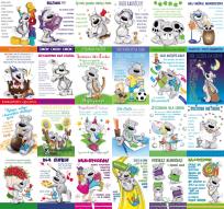 Opakowanie Karnet Stamp Happy B6 + koperta