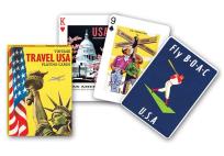 Opakowanie Karty Piatnik Vintage Travel USA, 1 talia