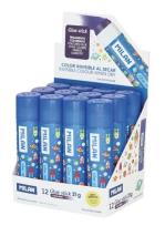 Opakowanie Klej w sztyfcie 21g niebieski (12szt) MILAN