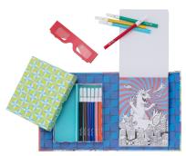 Opakowanie Kolorowanka 3D Science-Fiction z okularami 3D