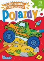 Okładka książki Kolorowanki przedszkolaka. Pojazdy