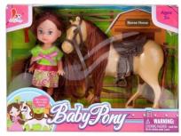 Opakowanie Lalka 10cm z koniem