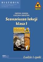 Okładka książki Ludzie i epoki. Scenariusze lekcji. Klasa I