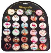 Opakowanie Magnes Flaming okrągły ROZETTE