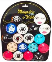 Opakowanie Magnes Oko okrągły ROZETTE