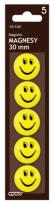 Opakowanie Magnesy 30mm buźki 5szt GRAND