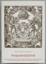 Okładka książki Najjaśniejszym katalog starodruków