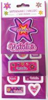 Opakowanie Naprasowanki i naklejki imienne - Natalia