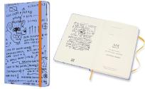 Opakowanie Notes gładki L Basquiat liliowy MOLESKINE
