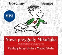 Okładka książki Nowe przygody Mikołajka CD MP3 - Audiobook