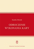 Okładka książki Odroczenie wykonania kary