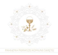 Okładka książki PAMIĄTKA PIERWSZEJ KOMUNII ŚWIĘTEJ