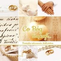 Okładka książki Pamiątka ślubna - co Bóg złączył...