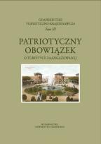 Opakowanie Patriotyczny obowiązek. O turystyce zaangażowanej