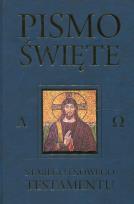 Okładka książki Pismo Święte Starego i Nowego w Testamentu granat