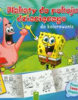 Okładka książki Plakaty do kolorowania - Sponge Bob