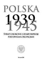 Okładka książki Polska 1939-1945. Straty osobowe i ofiary...