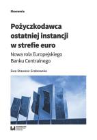 Okładka książki Pożyczkodawca ostatniej instancji w strefie euro