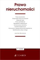 Okładka książki PRAWO NIERUCHOMOŚCI ORAZ USTAWY TOWARZYSZĄCE WYD. 17