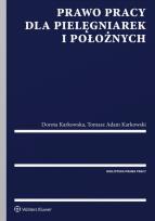Okładka książki Prawo pracy dla pielęgniarek i położnych
