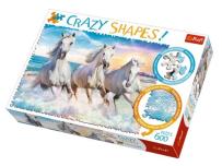 Opakowanie Puzzle 600 Crazy Shapes Galop wśród fal TREFL