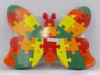 Opakowanie Puzzle drewniane motyl