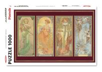 Opakowanie Puzzle metalizowane Mucha, Cztery pory roku 1000