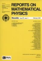 Opakowanie Reports on Mathematical Physics 83/1