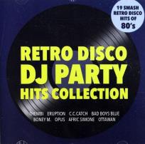 Okładka książki Retro disco DJ party - Hits collection CD
