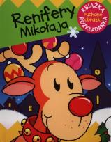 Okładka książki Ruchome obrazki - Renifery Mikołaja