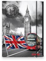 Okładka książki Teczka A4 z gumką My City STREET