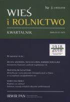 Opakowanie Wieś i rolnictwo 2018/3 (180)