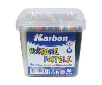 Opakowanie Woskowe kredki 80 szt. KARBON