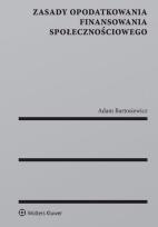 Okładka książki Zasady opodatkowania finansowania społecznościowego